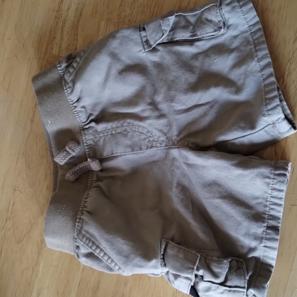 18 months boy khaki shorts